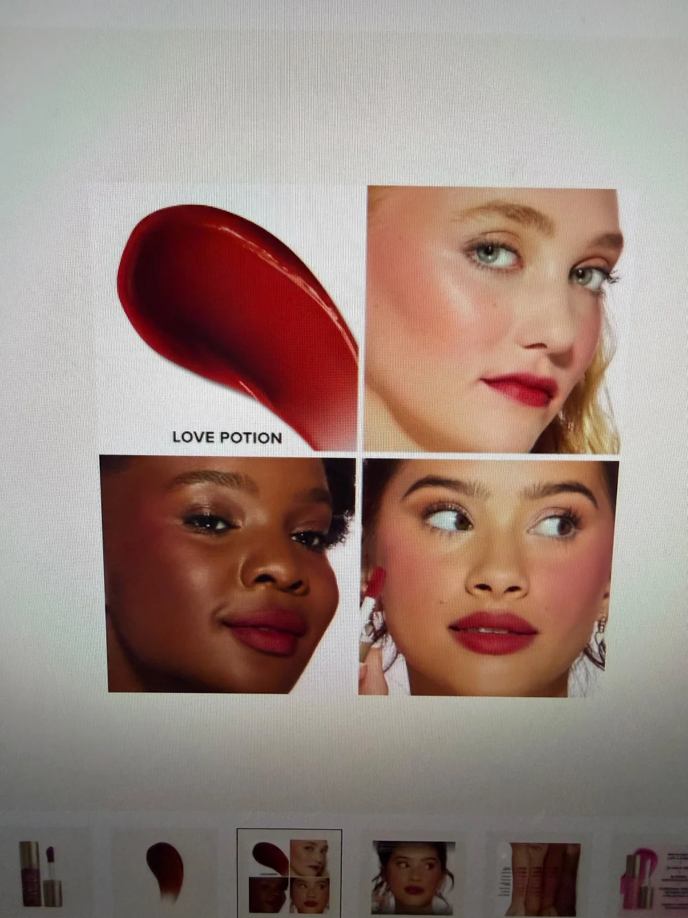 Too Faced Cloud Crush Whipped Lip & Cheek Color - Shade Love Potion